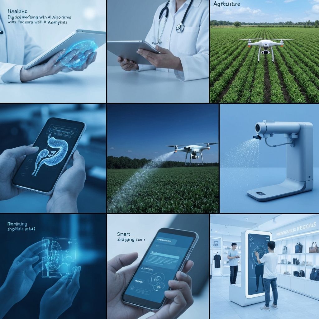 AI use cases across industries in Sri Lanka - healthcare, agriculture, banking, retail